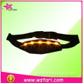 new launched products novelty colorful LED sport elastic Waist Bag